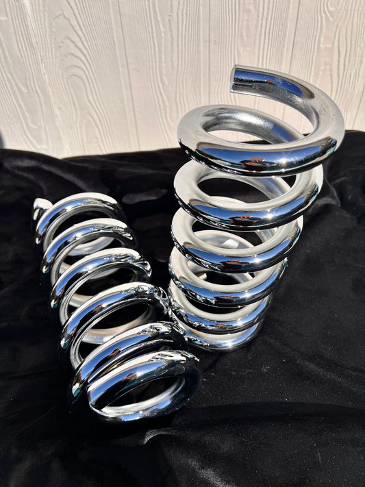 3.5 Ton Coil Springs - Full Stack (Pair) CHROME